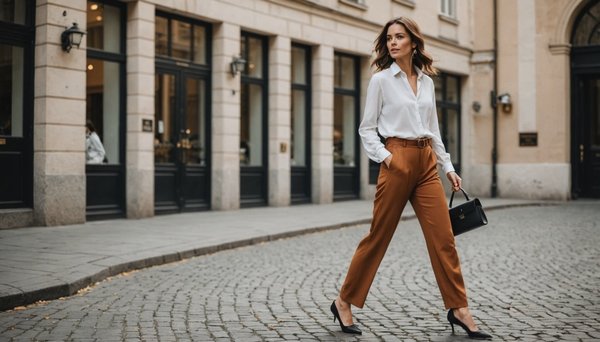10 façons stylées de porter le pantalon fluide femme au quotidien